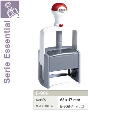 Sello Automatico Shiny E908 | 68x47 mm