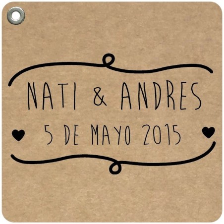 Sello para Boda Personalizado