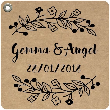 Sello para Boda Personalizado