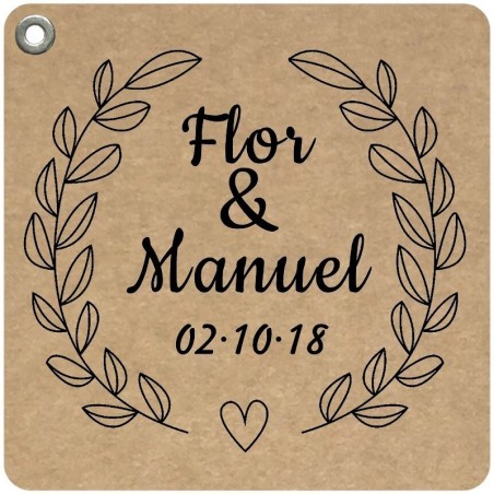 Sello para Boda Personalizado