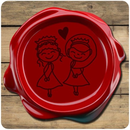 Sello de Lacre Personalizado con tus Iniciales