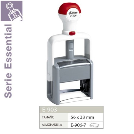 Sello Automatico Shiny E906 | 56x33 mm
